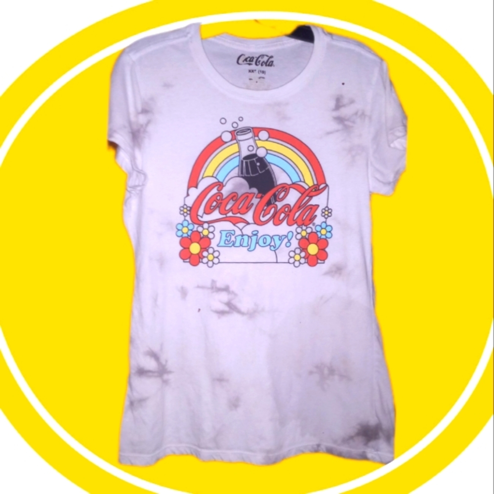 Coca-Cola women's tie dye t-shirt